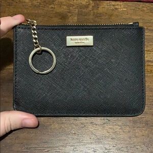 Kate Spade key ring wallet card holder
